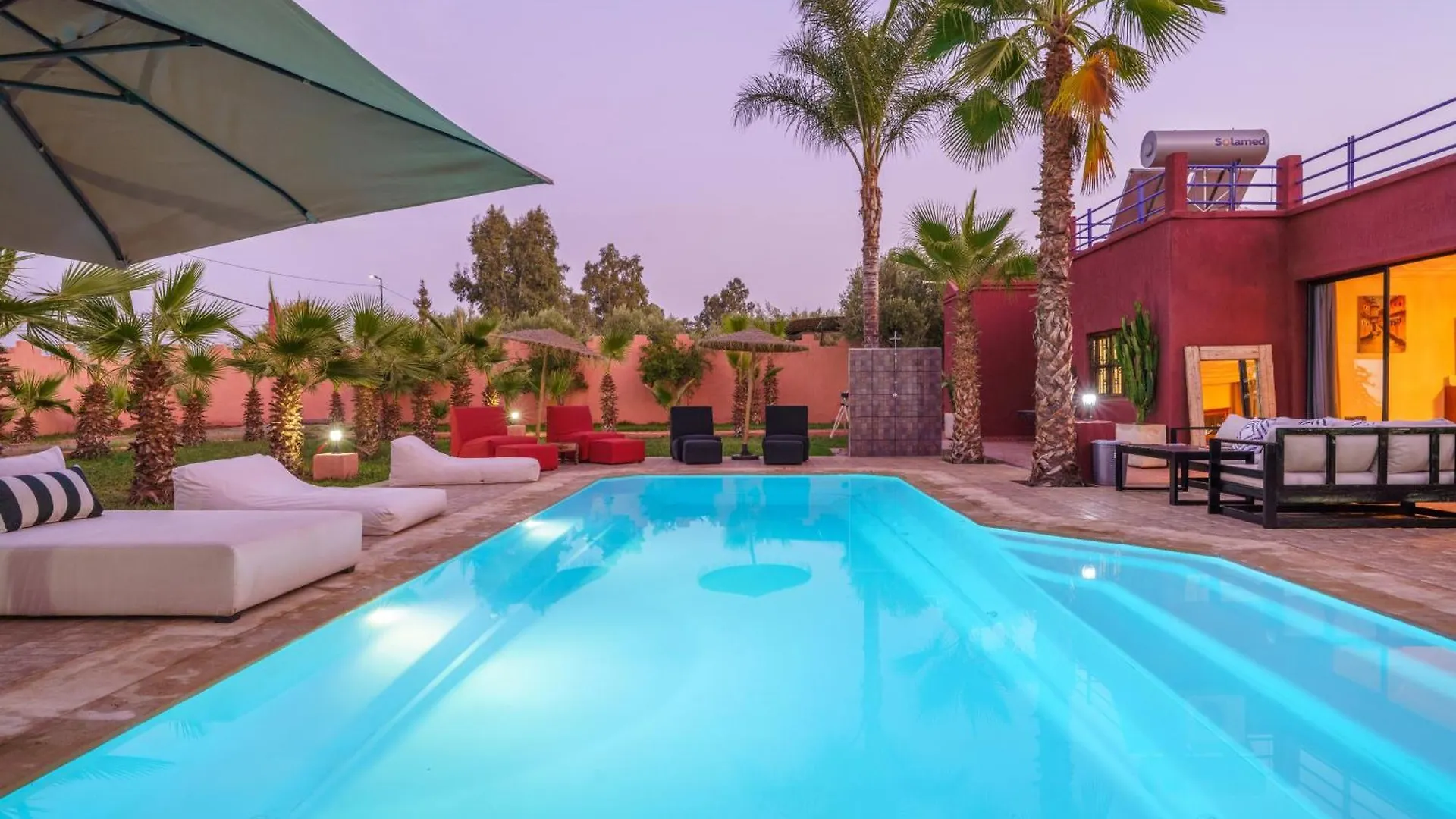 Villa Riad Dielkoum Piscine Privee Chauffee & Fibre Marakeş 0*,  Fas