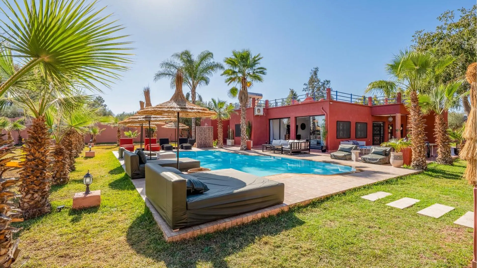 Villa Riad Dielkoum Piscine Privee Chauffee & Fibre Marakeş